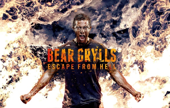 Wallpaper Bear Grylls Vyzhyvanie To Survive At Any Cost