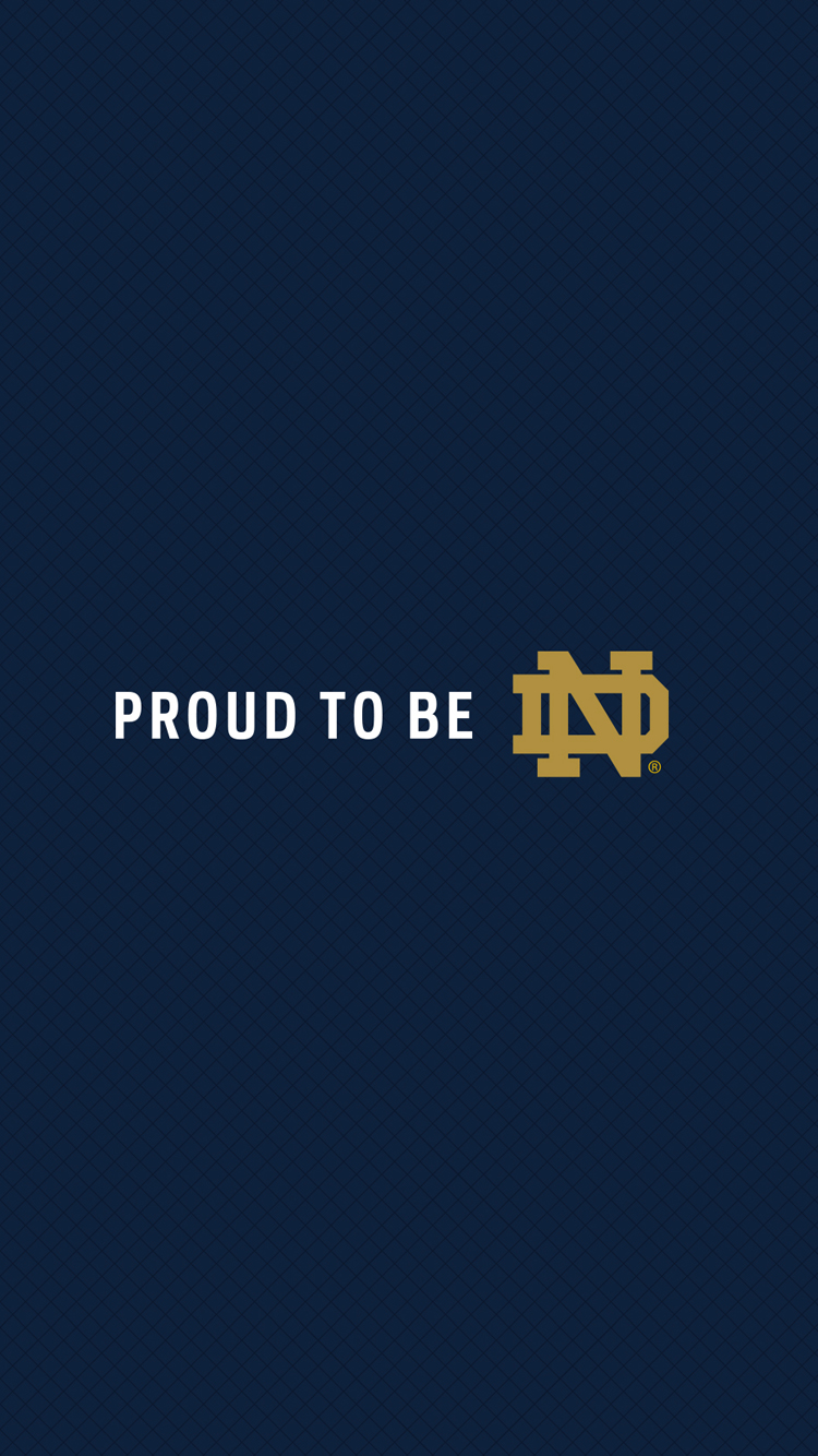 Notre Dame Football Team Logo Wallpaper For iPhone HD