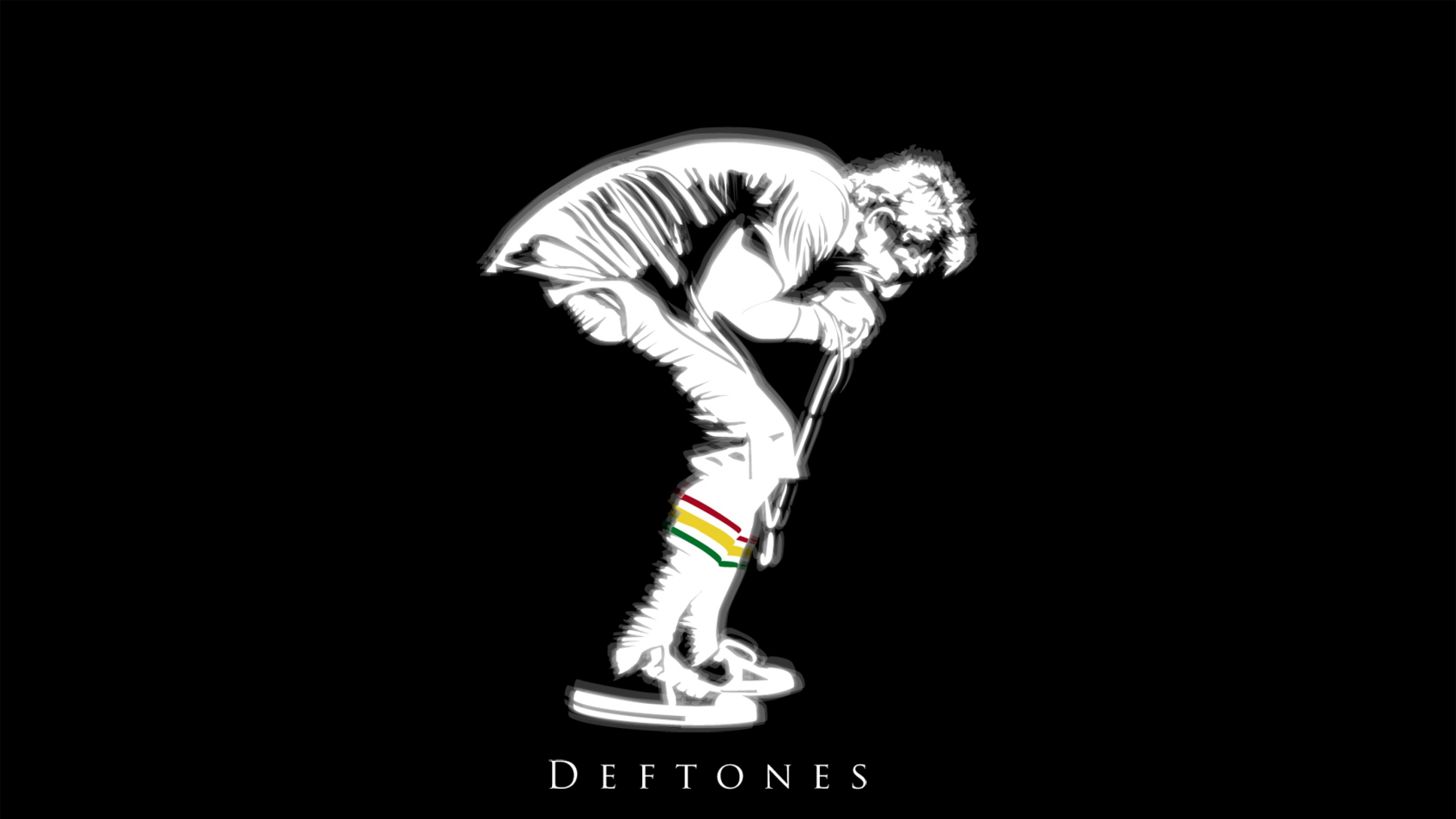 Deftones Background Silhouette Singer Microphone 4k Ultra HD