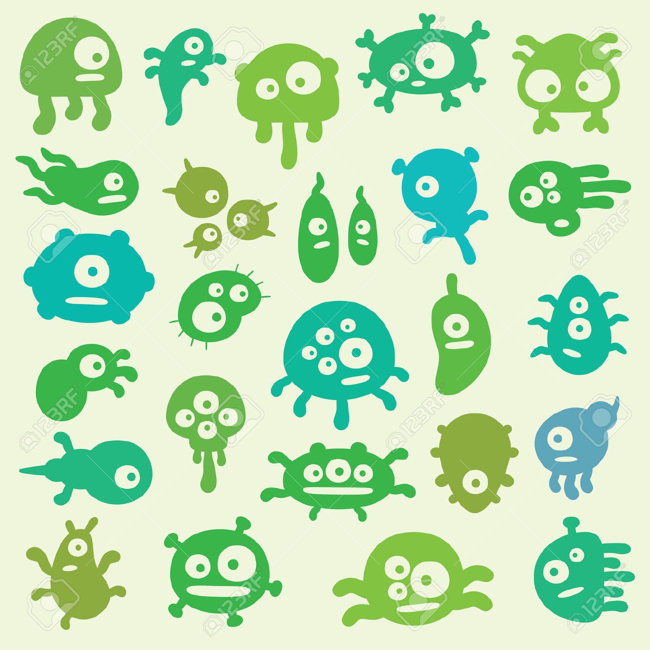 Microbe Pattern Wallpaper Google Search Cartoon Kids