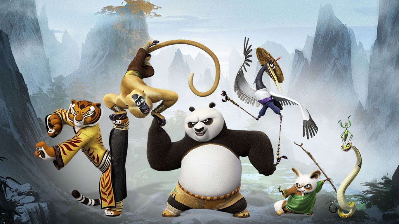 Kung Fu Panda All Characters Wallpaper