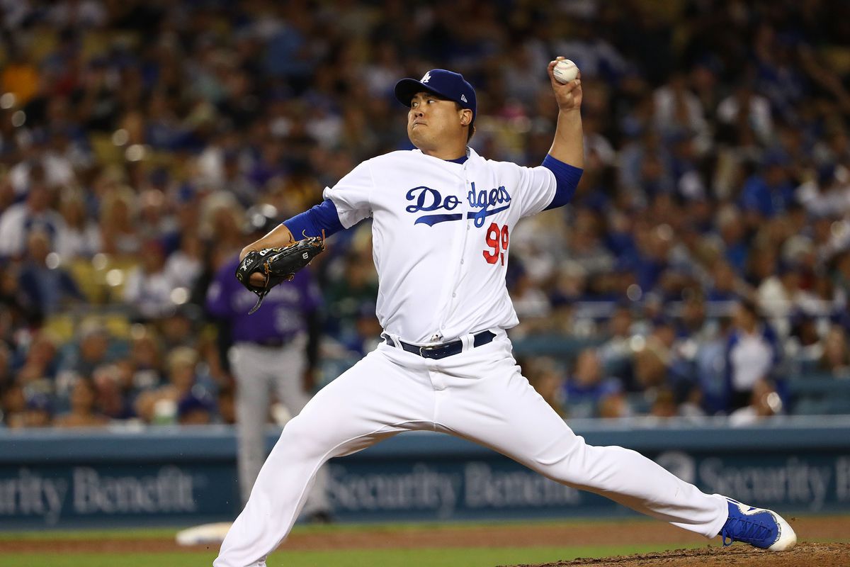 Hyun Jin Ryu Starts Nlds Game For The Dodgers Over Clayton