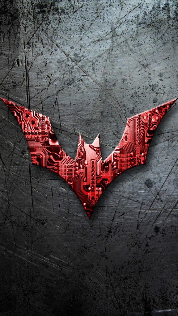 Batman Red Log iPhone Wallpaper Beyond