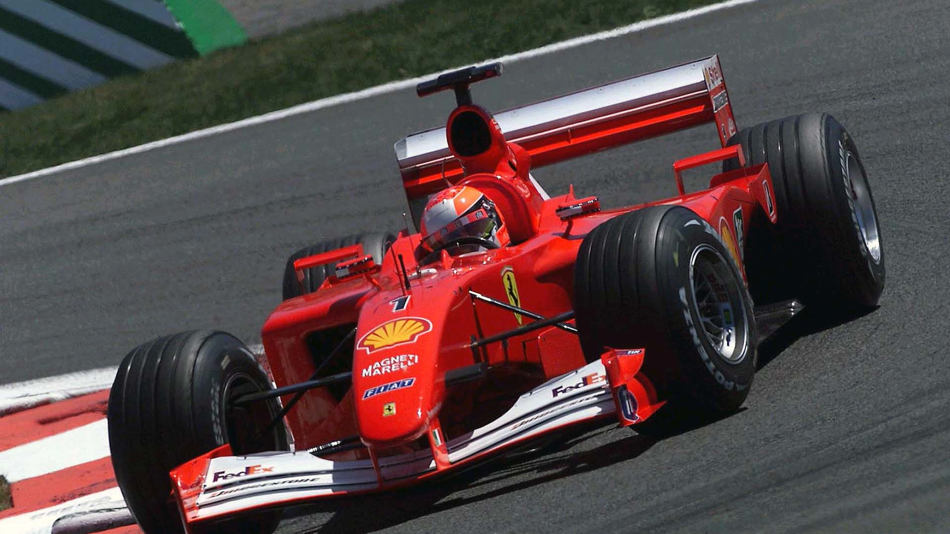 Michael Schumacher Ferrari F2001