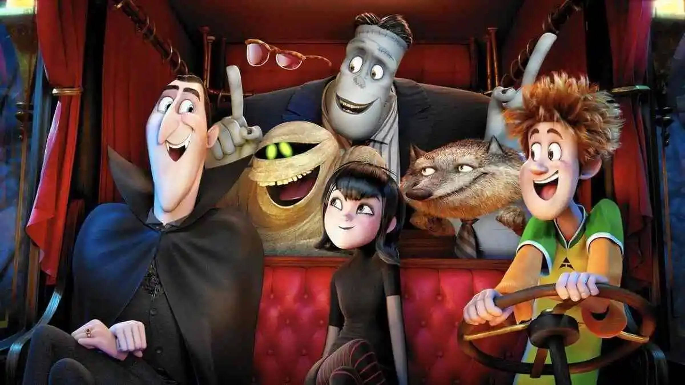 En Hotel Transylvania Transformania In Der Kutsche Wallpaper