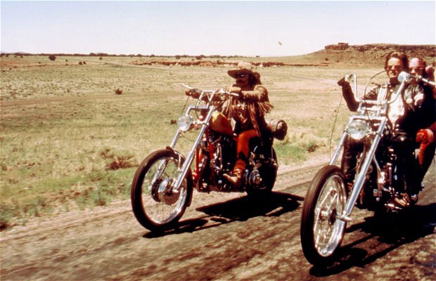  Fonda and Jack Nicholson in their 1969 film Easy Rider Photo Rex