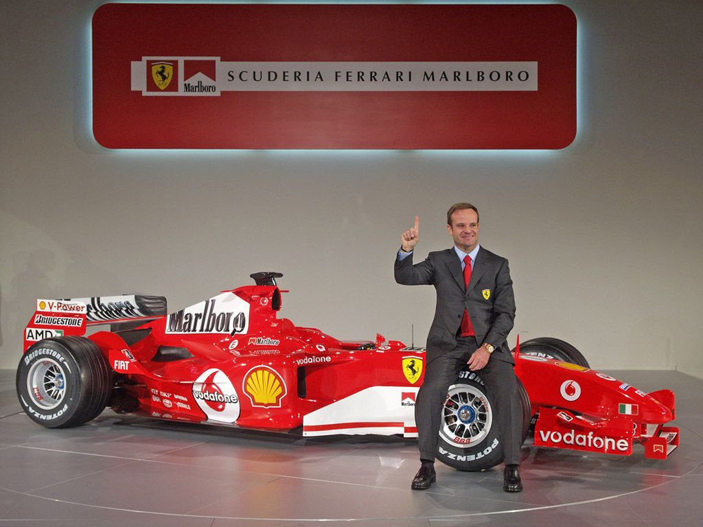 Rubens Barrichello Snaplap Michael Schumacher Ferrari F1