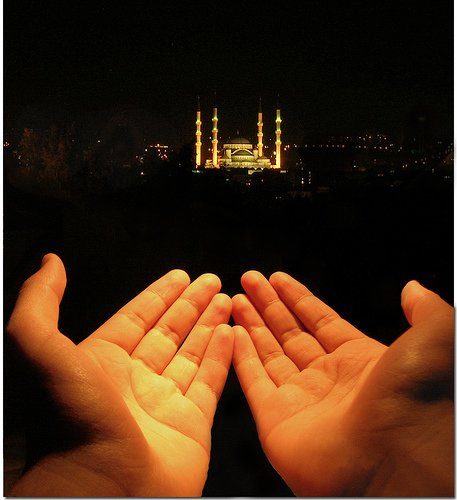 Muslim Praying Hands Desiments