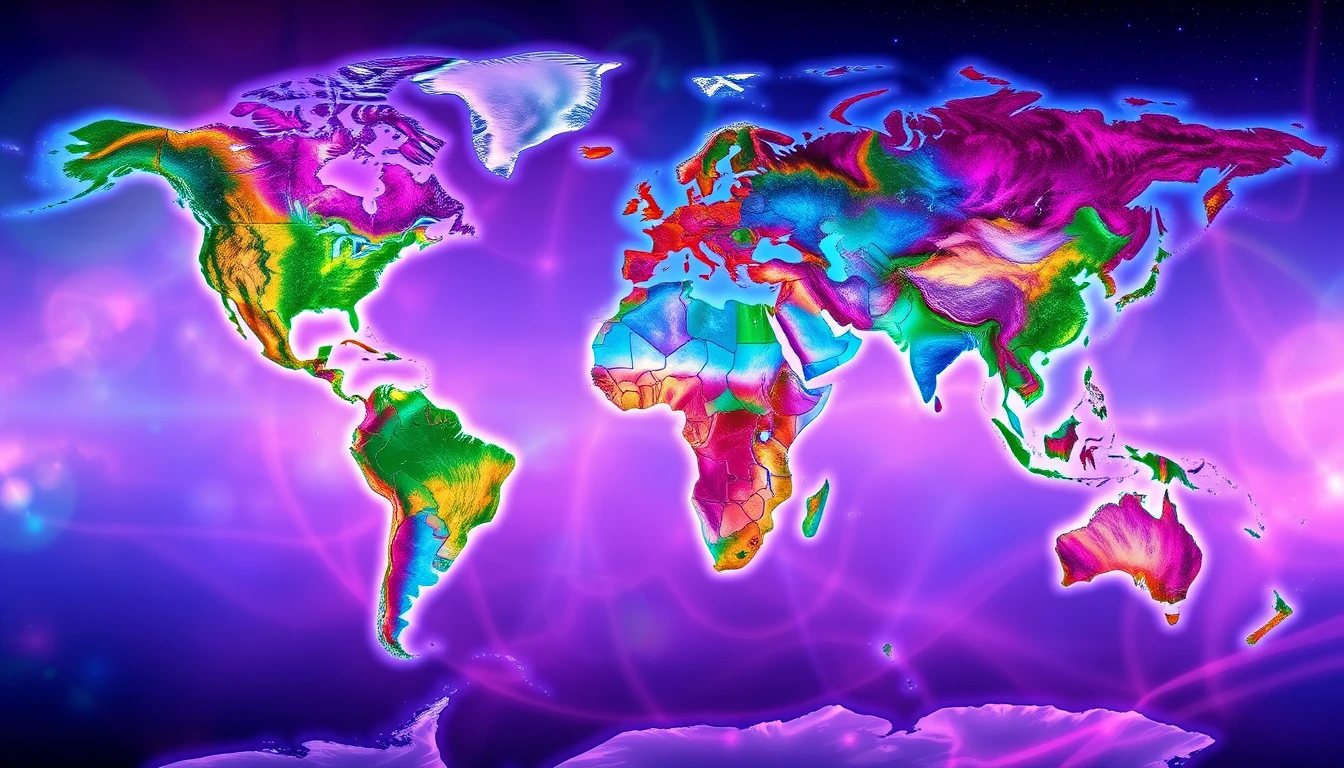World Map Wallpaper High Resolution