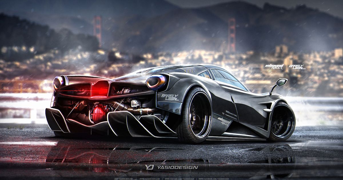 Pagani Huayra Wallpaper By Yasiddesign