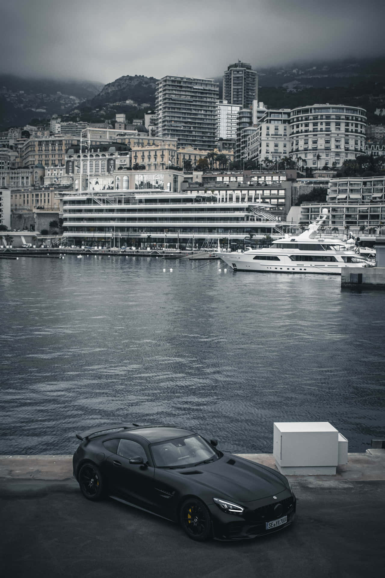 Black And White Top Android Amg Gt Wallpaper