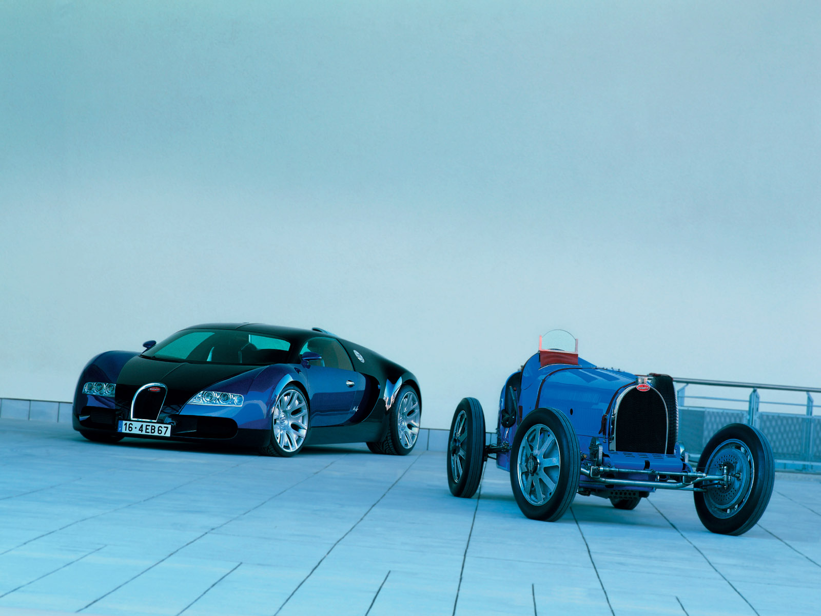 Classic Bugatti Vs New Photo And Wallpaper
