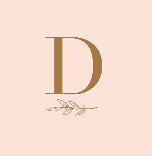 Letter D Notepad Wallpaper