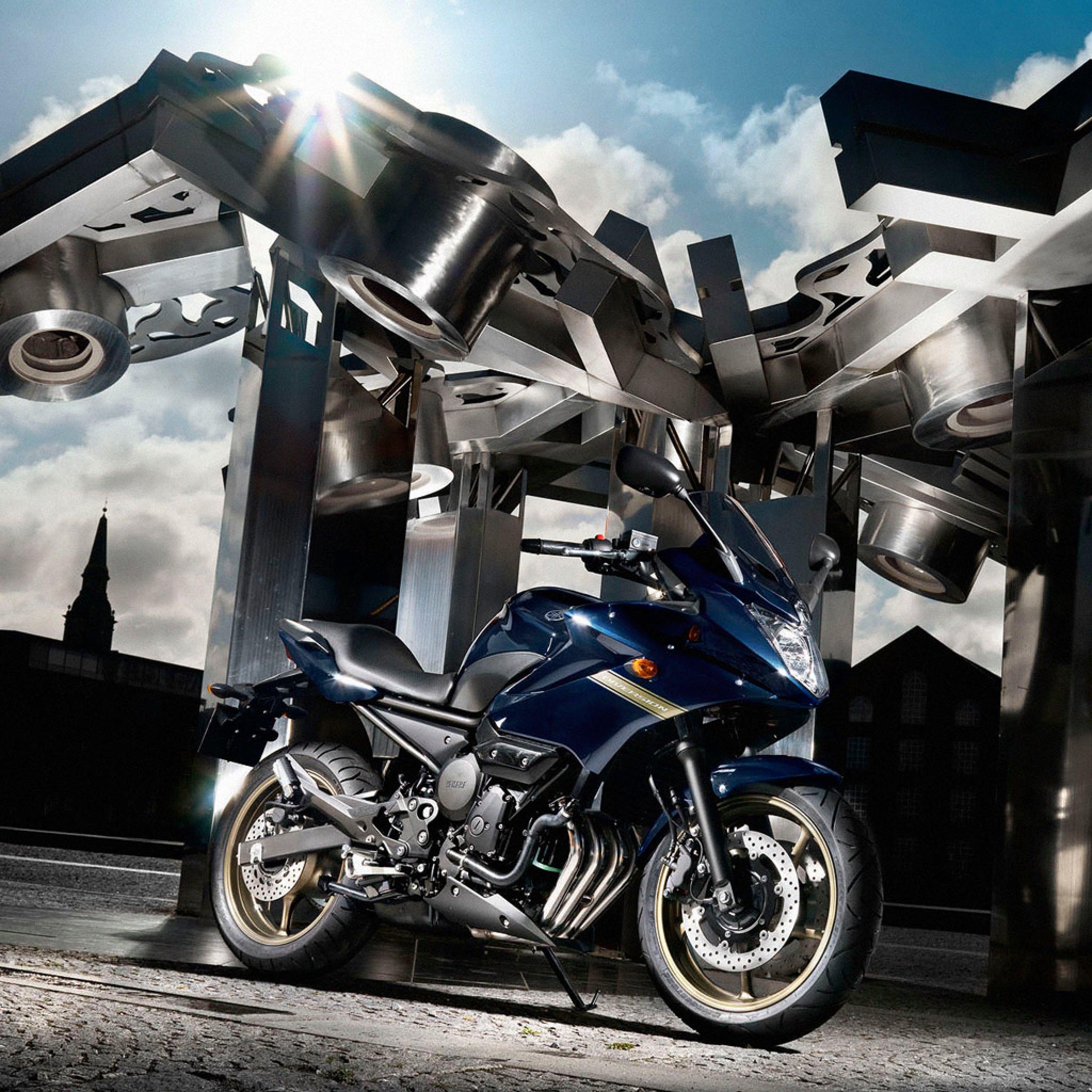 Motorbikes Yamaha Xj6 Diversion Bike iPad iPhone HD Wallpaper