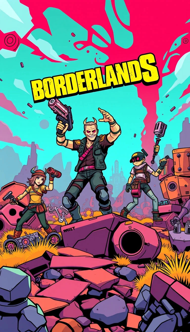 Borderlands Mobile Wallpaper