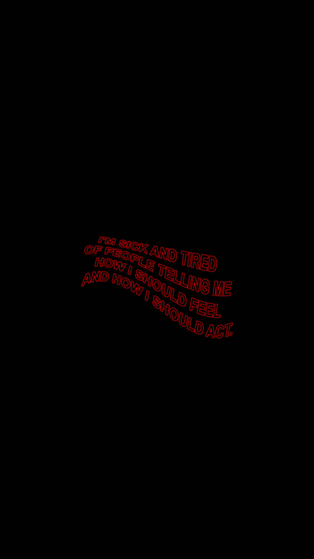 Red Baddie Background Wallpaper