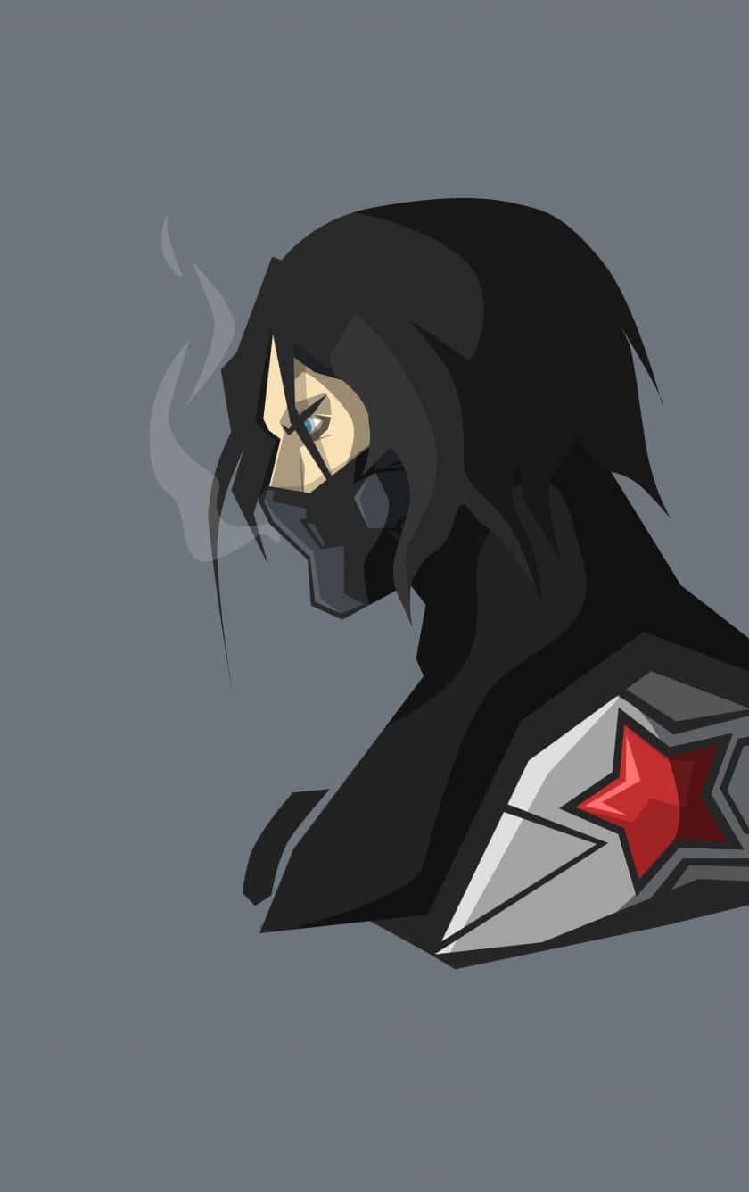 Bucky Barnes iPhone Wallpaper