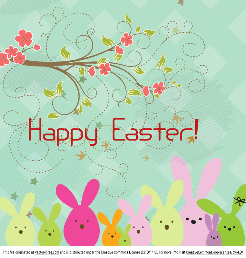 Today We Re Proud To Present The New Happy Easter Background Vector