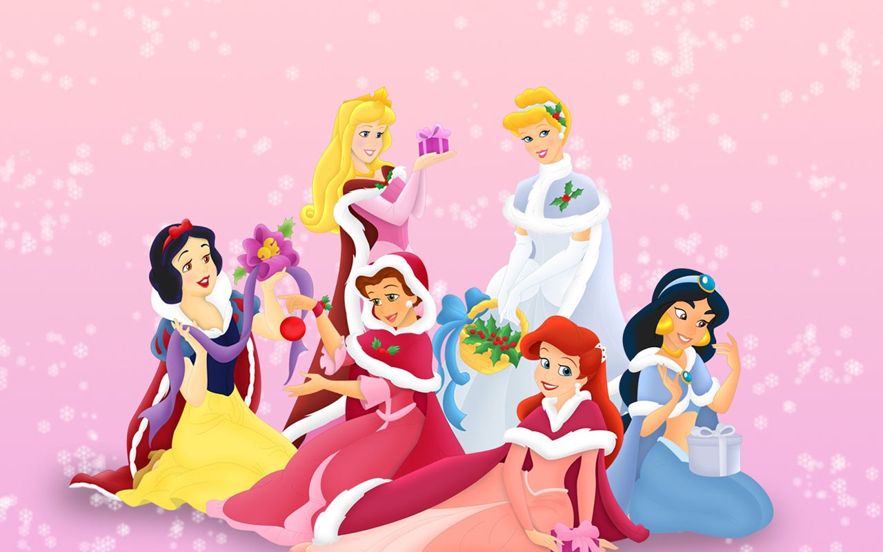 Disney Princess Christmas Image Priness