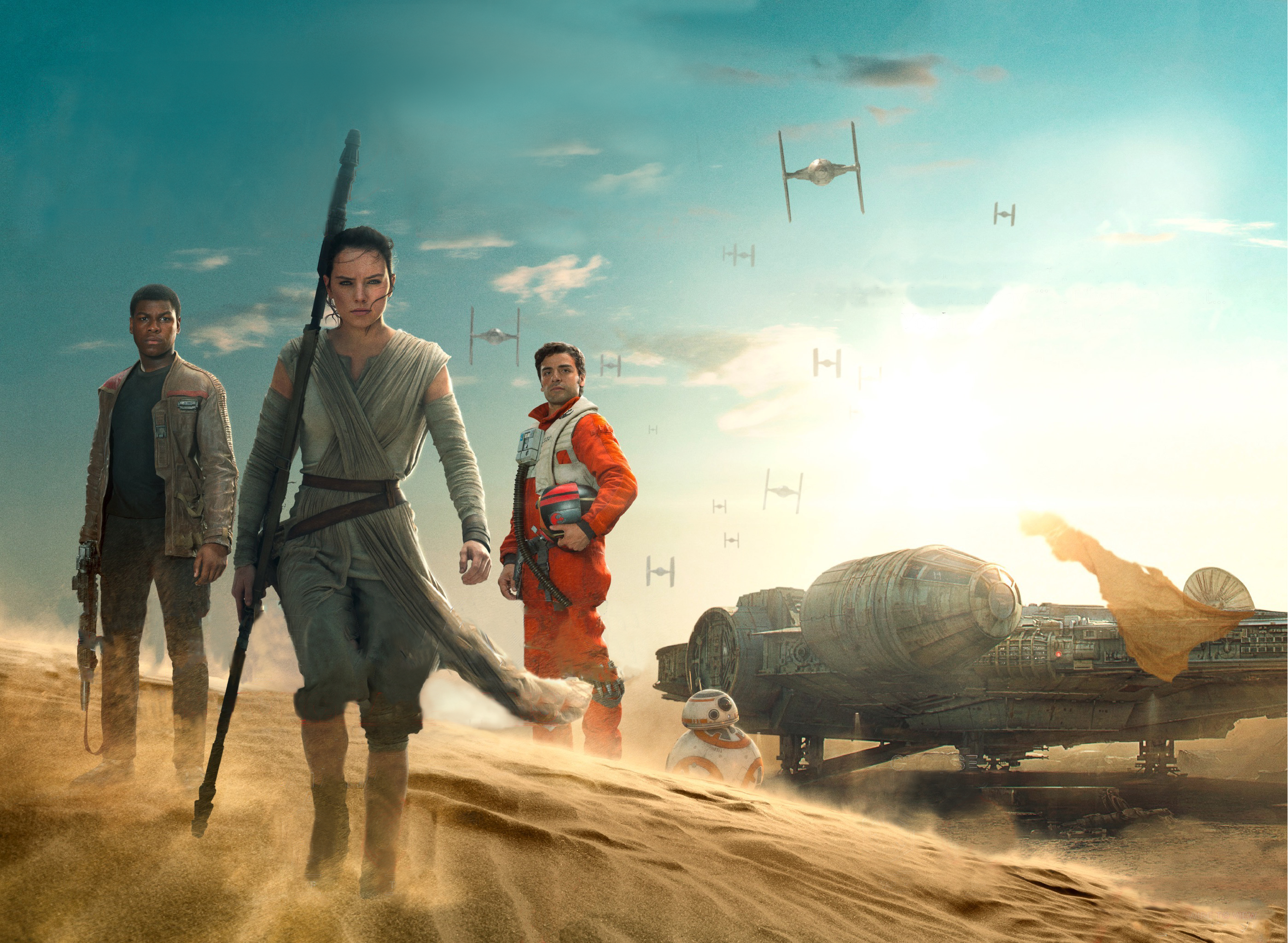Rey Star Wars HD Wallpaper Background Image