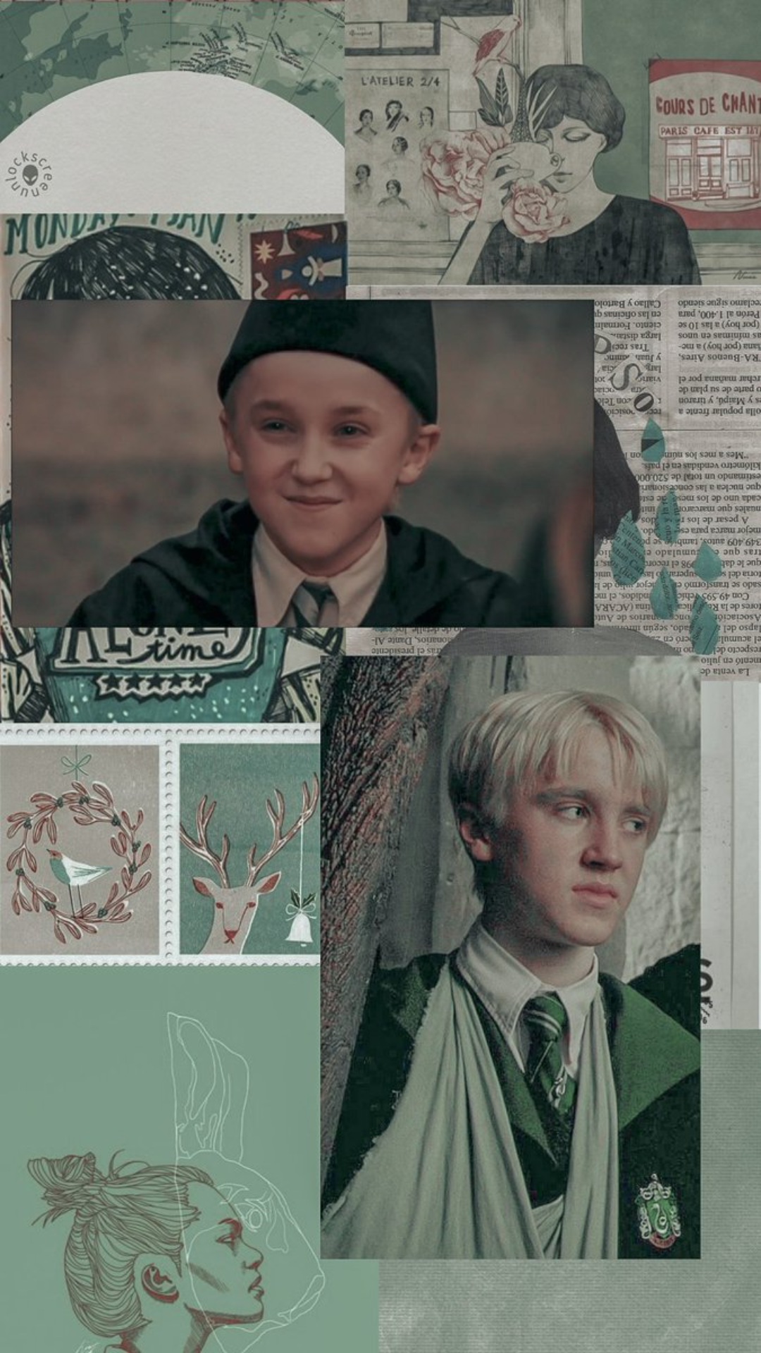 Draco Malfoy iPhone Wallpaper