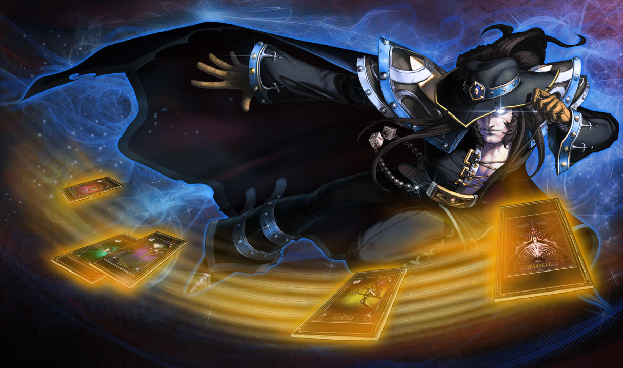 League of Legends Wallpaper Twisted Fate   The Card Master