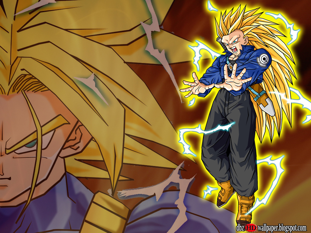 Trunks del futuro ssj rage  Dragon ball wallpapers, Anime dragon