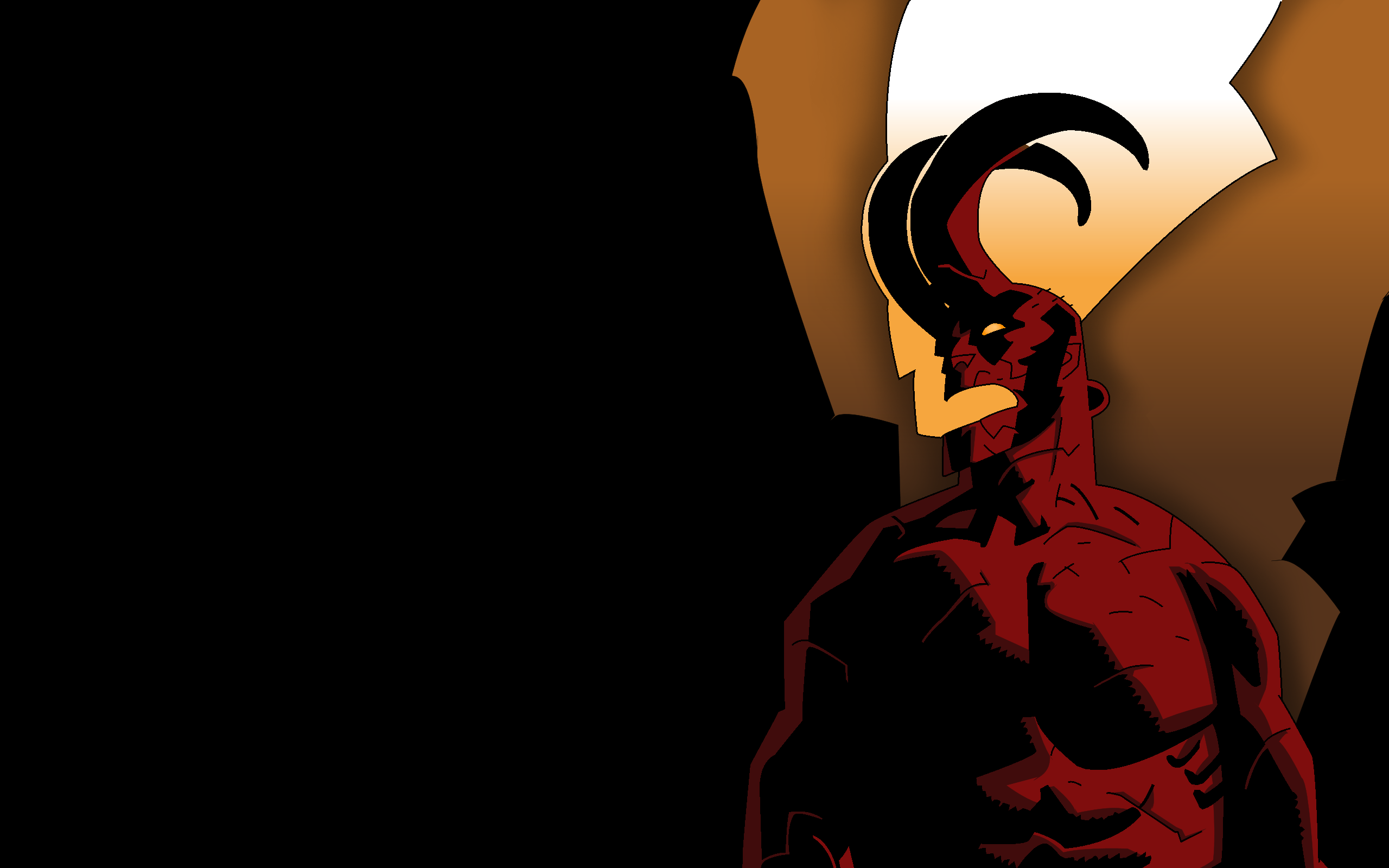 Wake The Devil Hellboy Wallpaper By Cameronart
