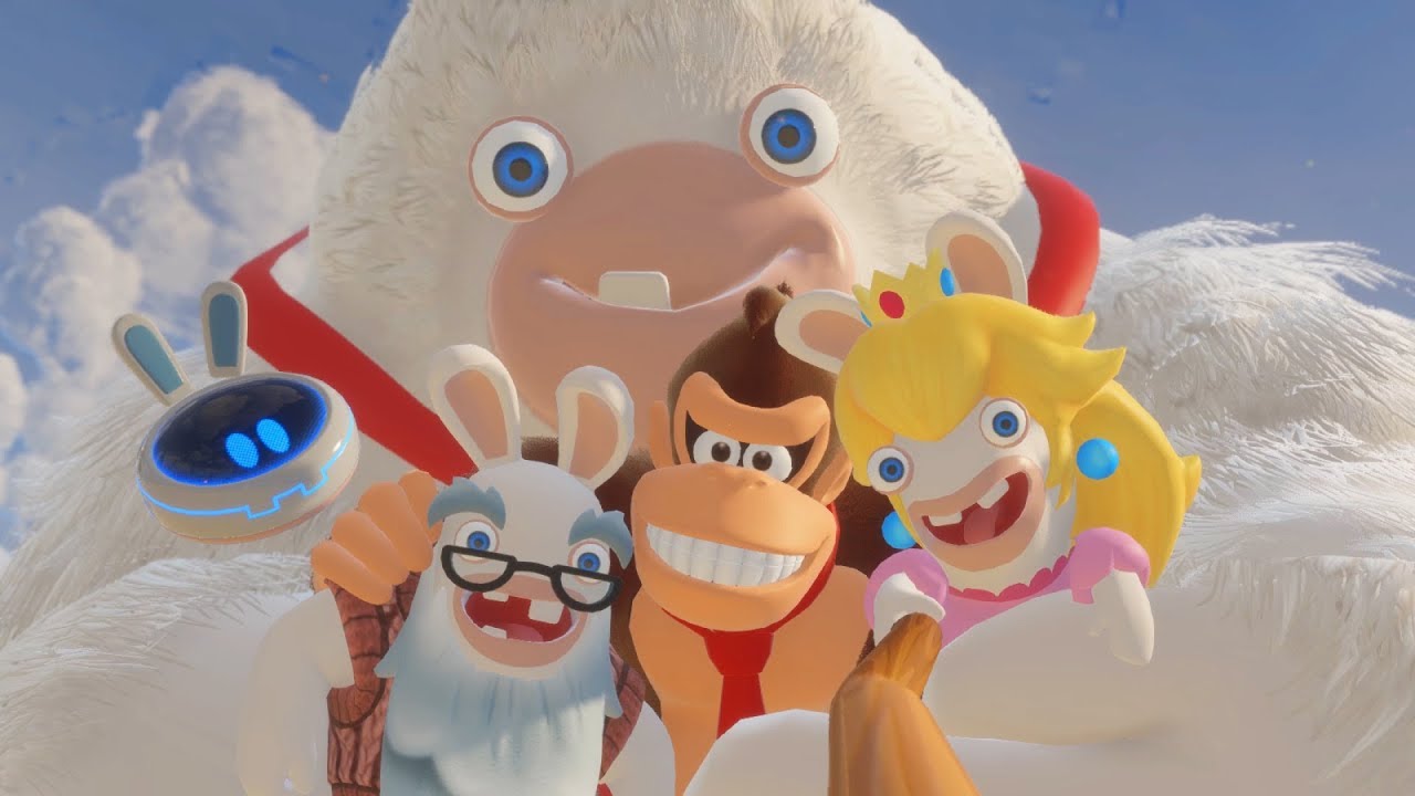 Mario Rabbids Kingdom Battle Donkey Kong Adventure All