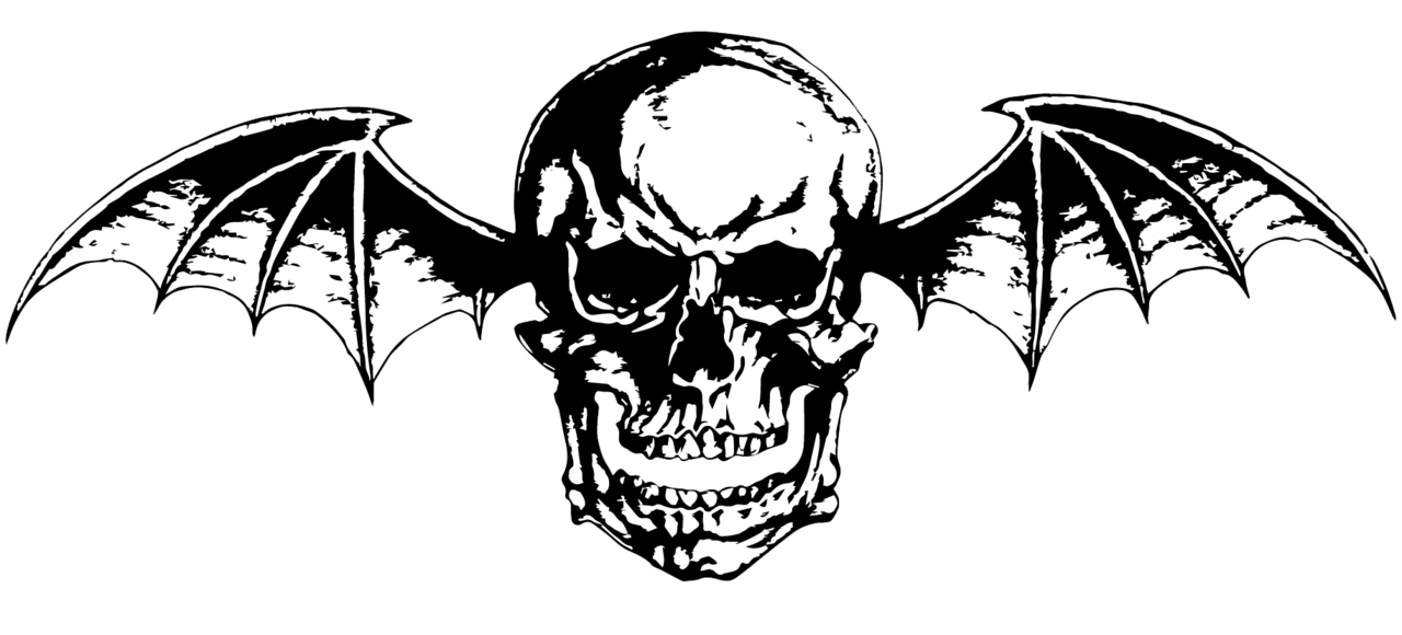 Avenged Sevenfold Deathbat Vector Png B W Logo By Lightsinaugust
