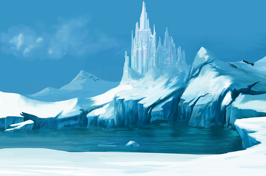 Ice Castles By Pixelfarmer