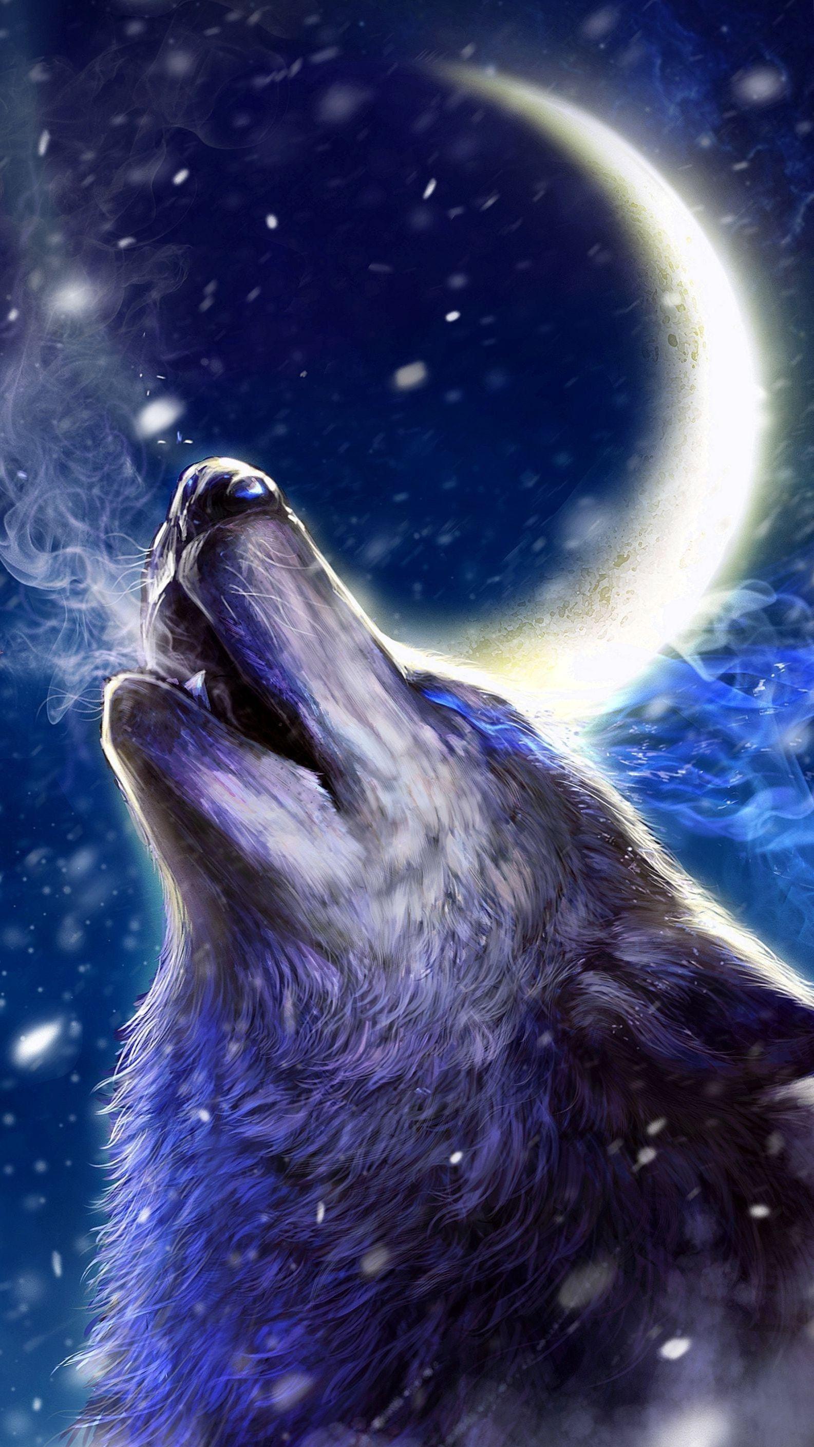 Android Live Wallpaper Wolves Howling