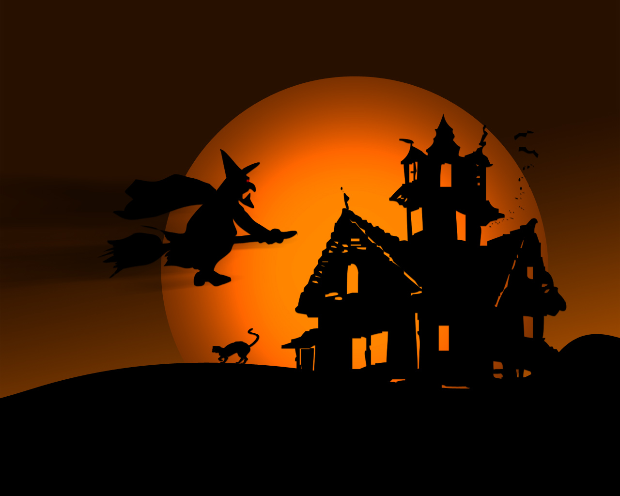 Free Halloween PowerPoint Backgrounds Download 1280x1024