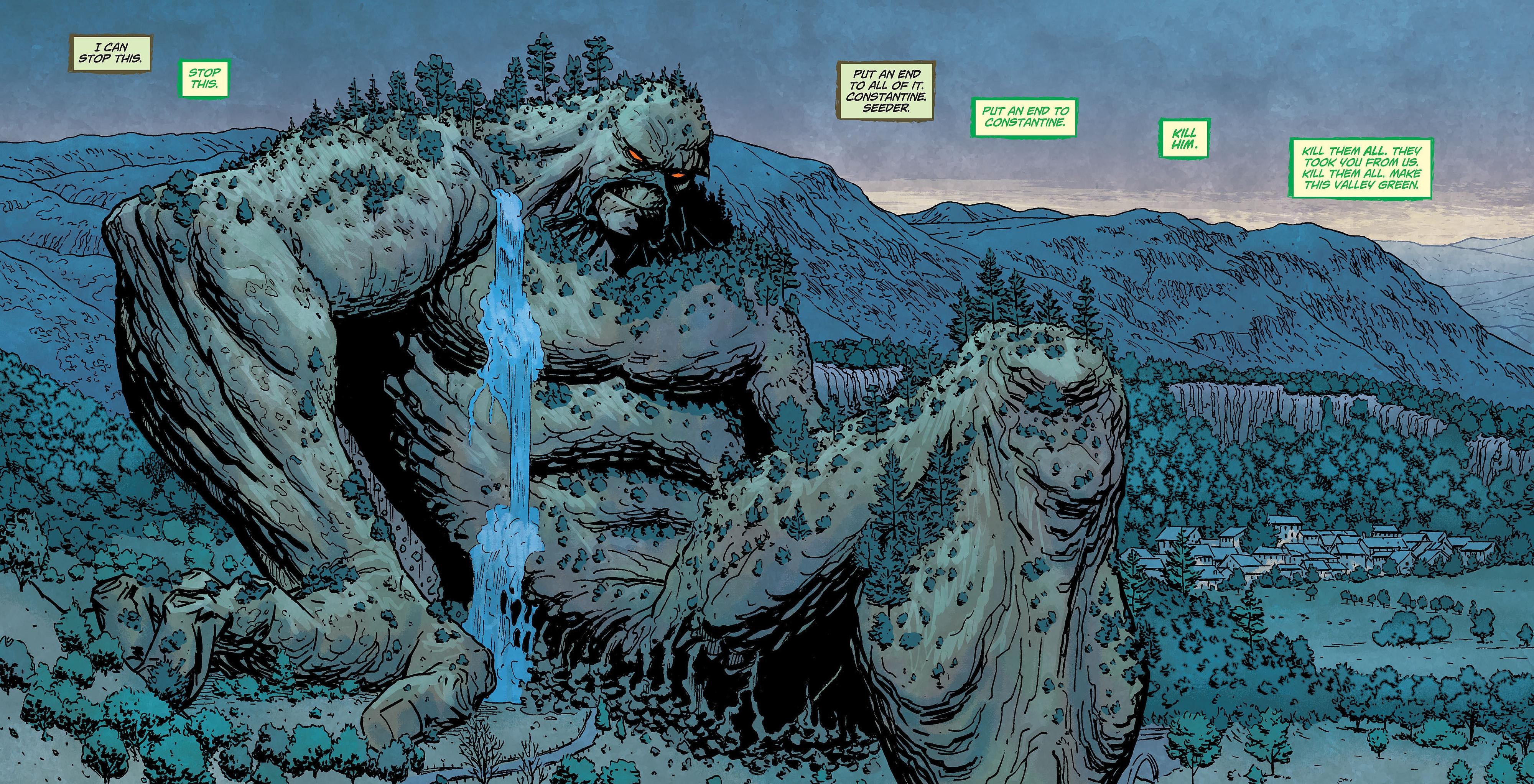 Comics Swamp Thing HD Wallpaper