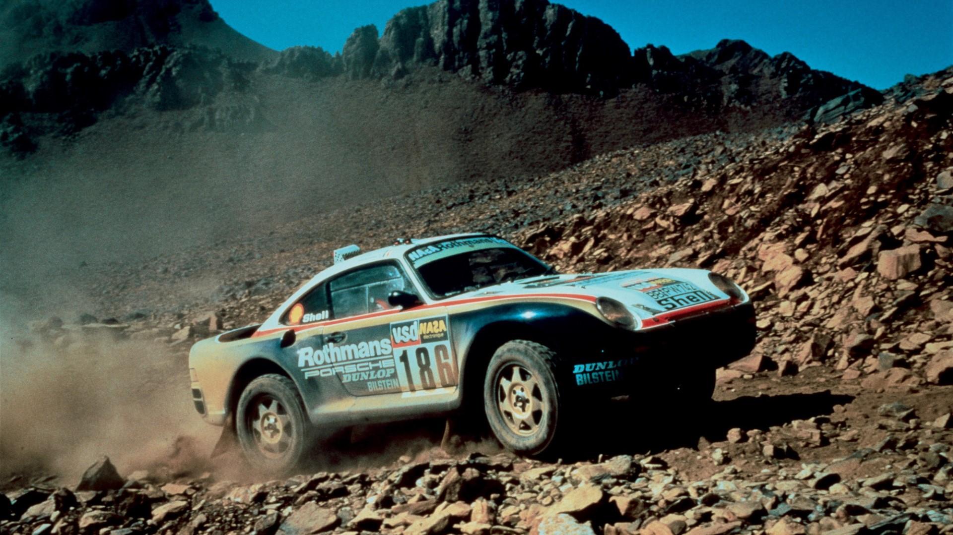 Desert Dakar Rally Group B Cars Porsche