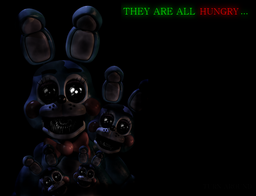 Nightmare Toy Bonnie [Project Nightmare Teaser] by LeBlackout on
