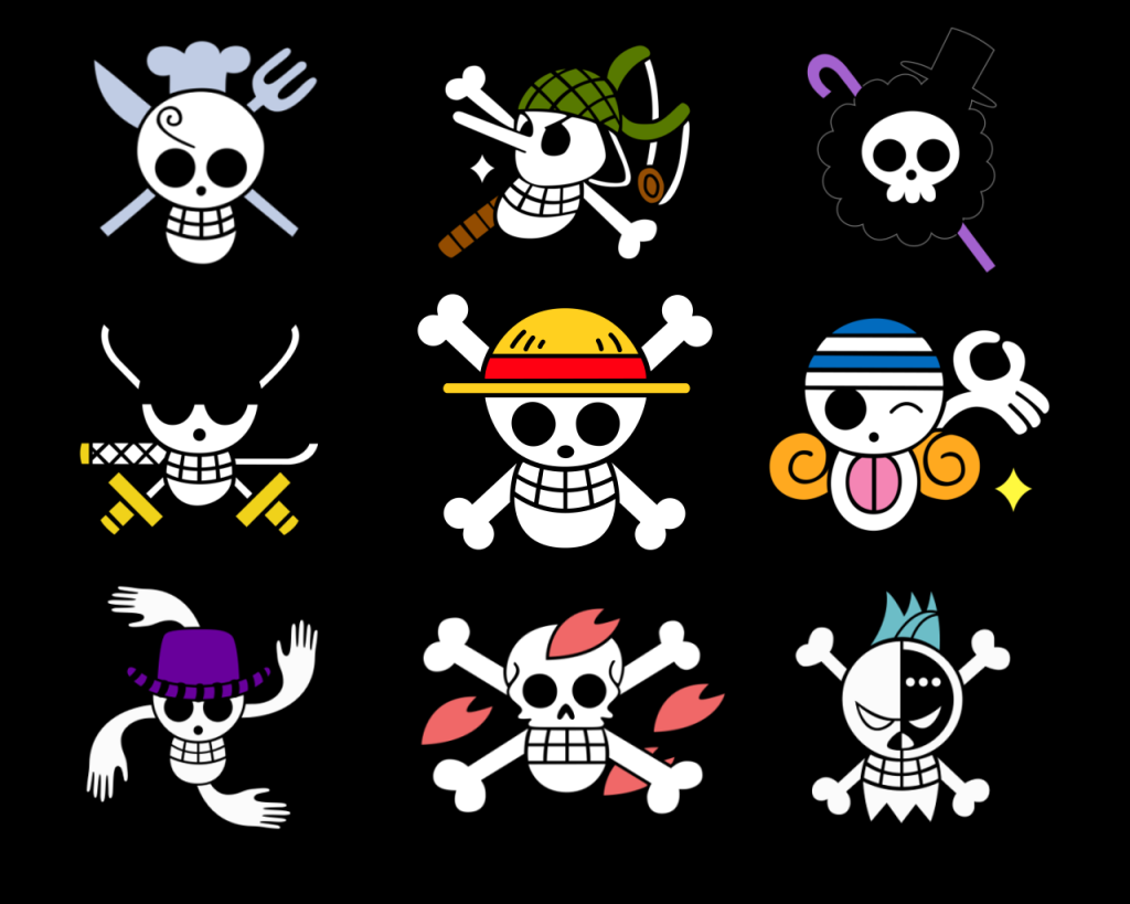 One Piece Pirate Flags Wallpaper Picture