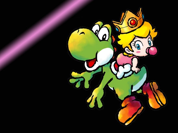 Baby Peach And Yoshi Wallpaper By Roy Is Azn