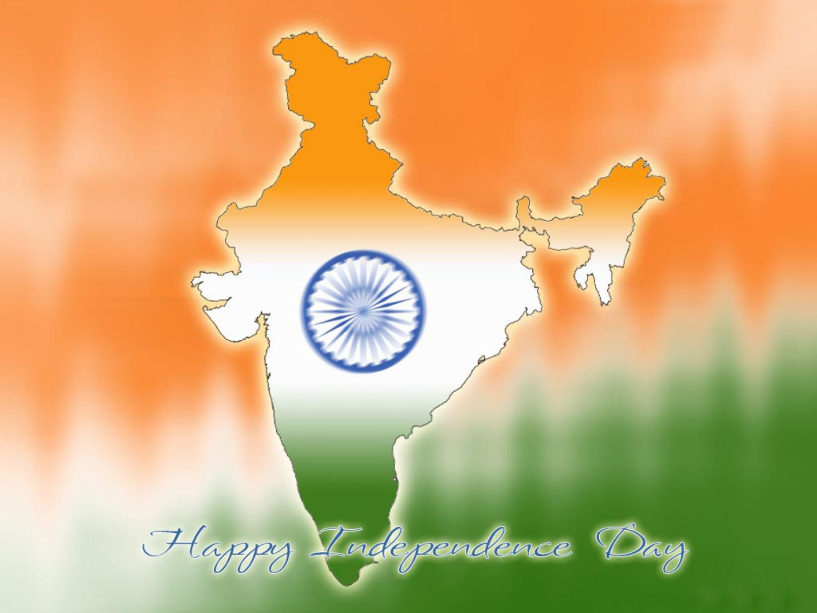 Beautiful Indian Map 15 August Independence Day Images   15 August