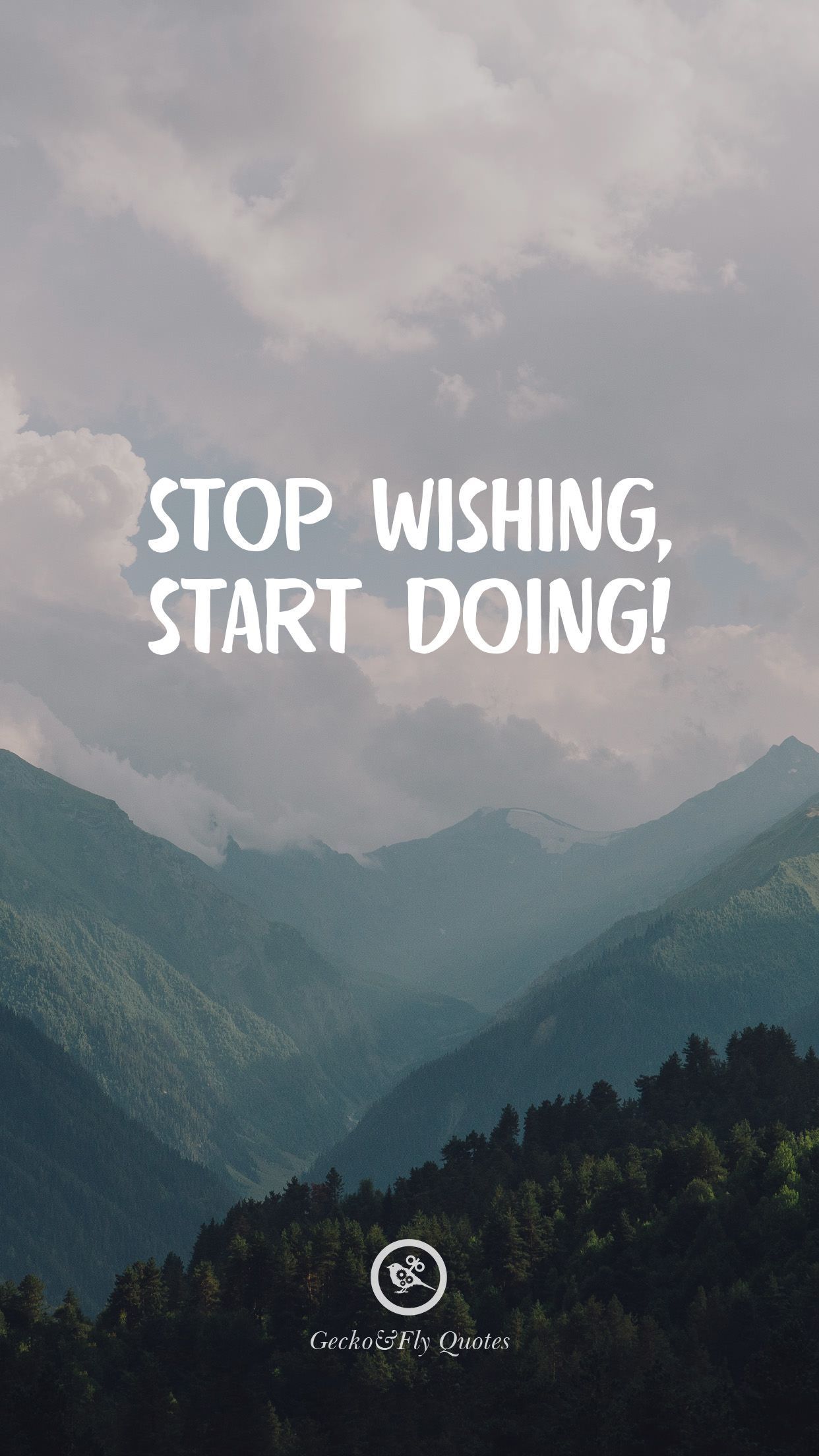 A motivational image with the quote 