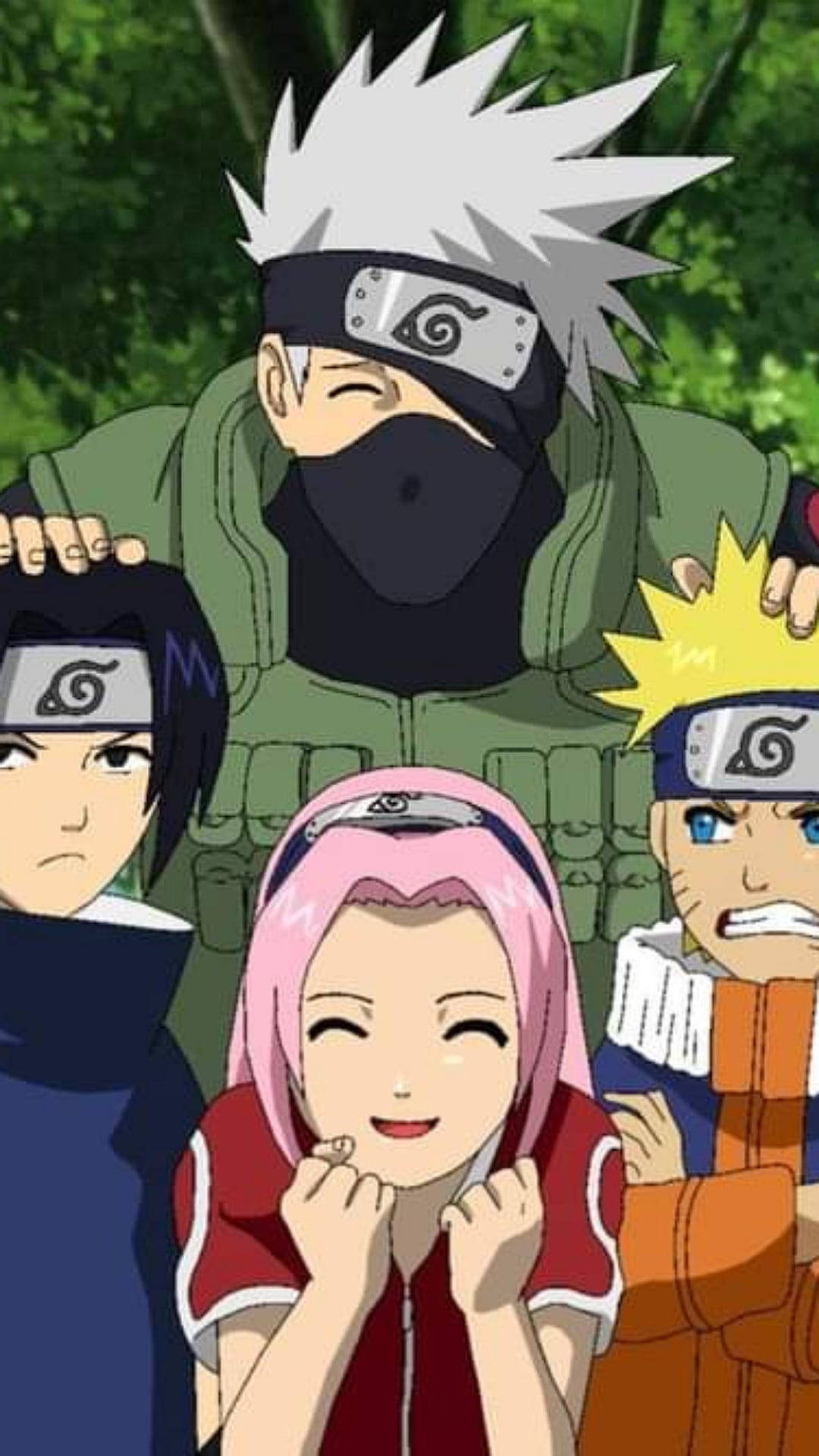 Team Naruto First iPhone Wallpaper