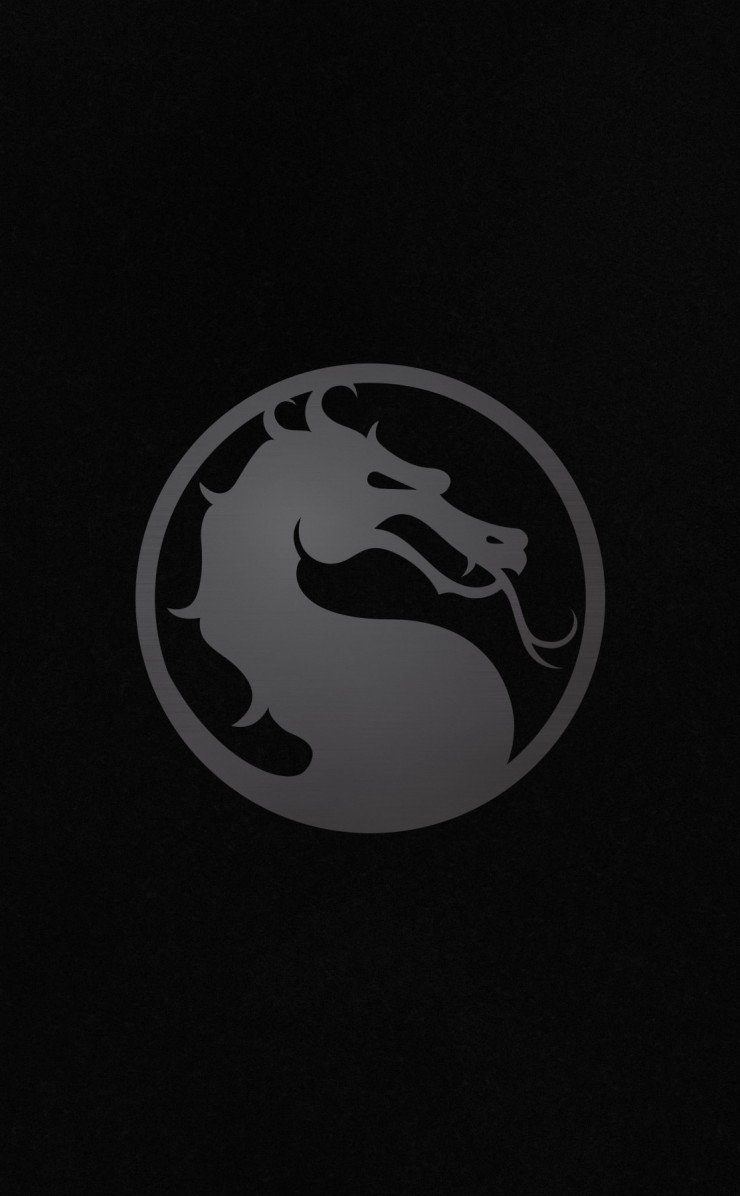 Mortal Kombat X Logo HD Wallpaper For iPhone 4s HDwallpaper