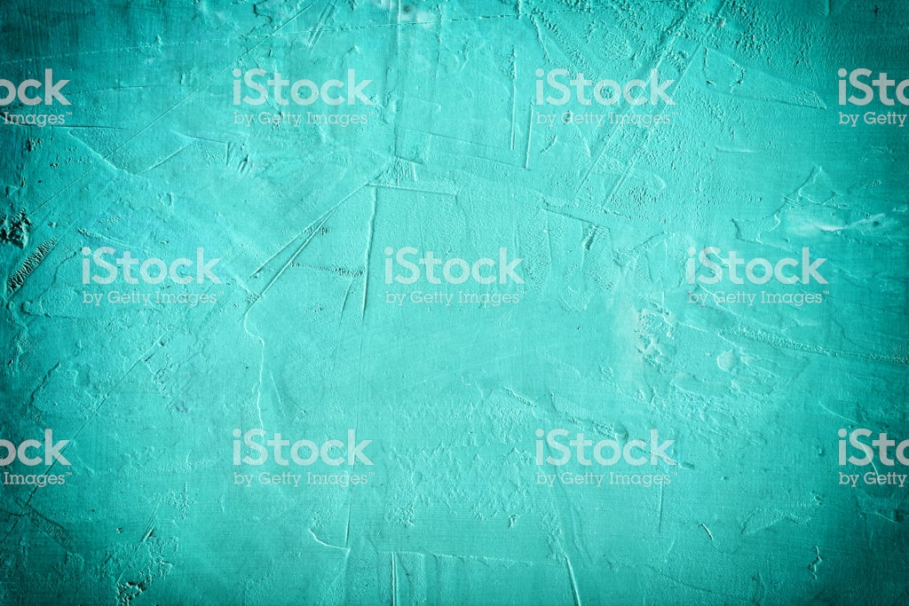 Abstract Background Bumpy Putty Beautiful Turquoise Color Empty