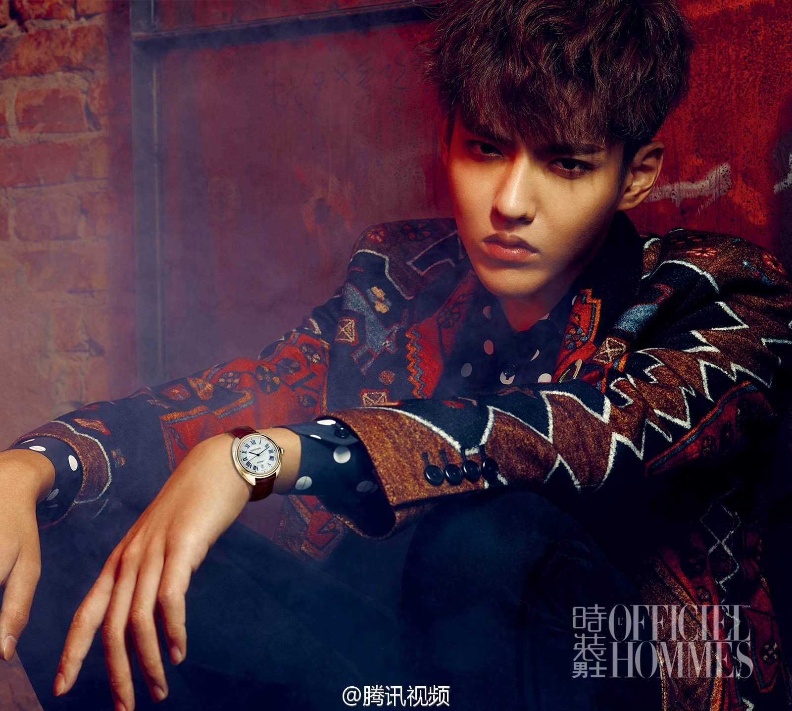 Six Kris Wu For China S L Officiel Hommes August