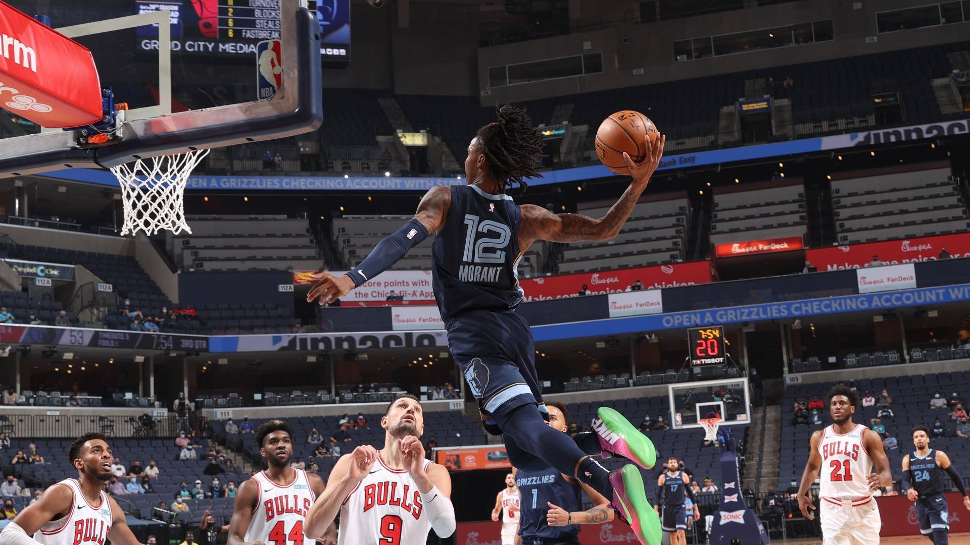 Ja Morant Dunk Wallpaper