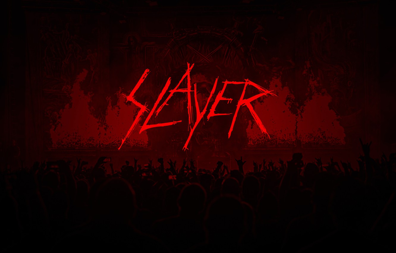 Wallpaper metal logo band slayer thrash metal concert images