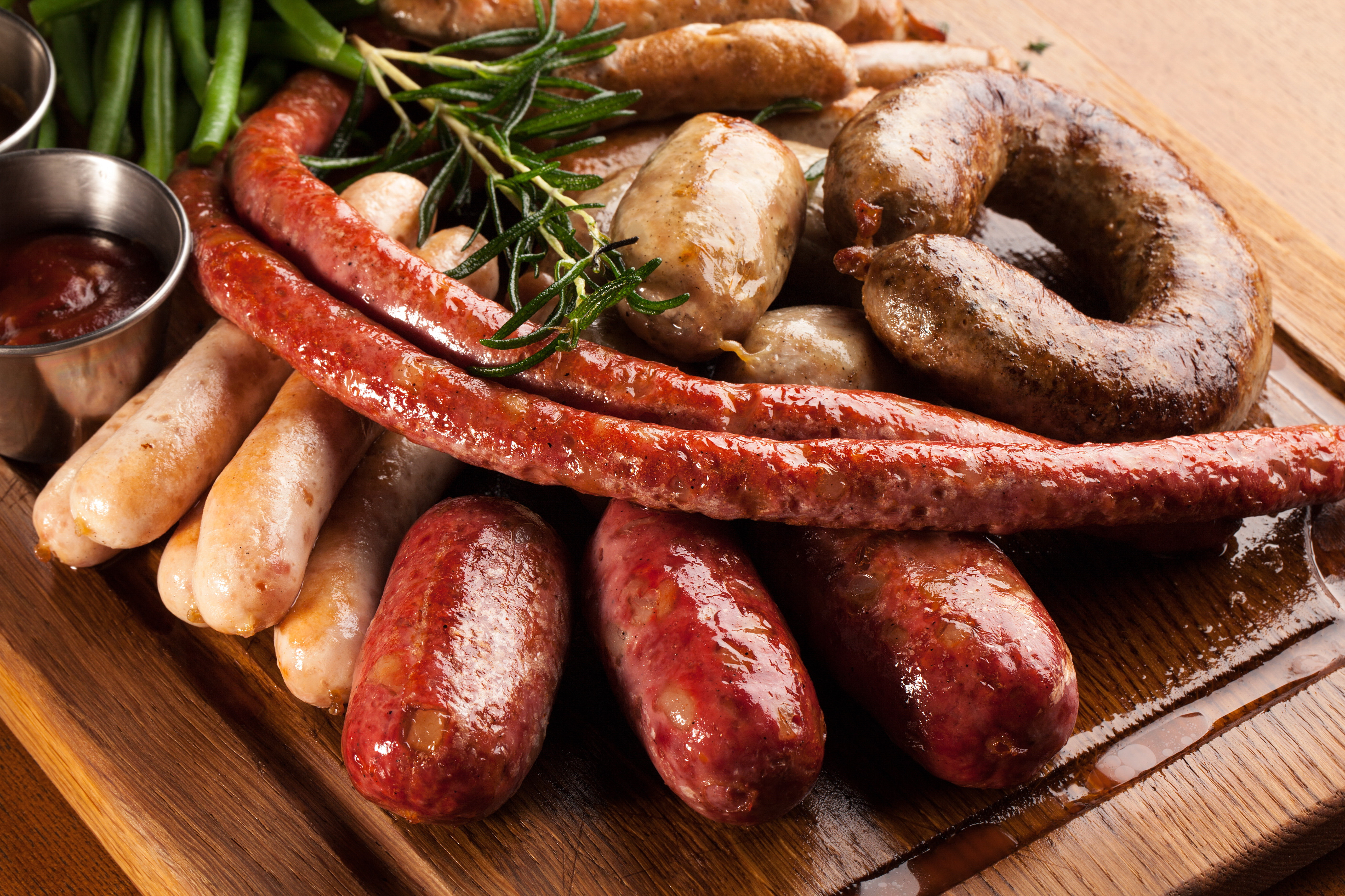 Wallpaper Sausage Vienna Food Meat Products