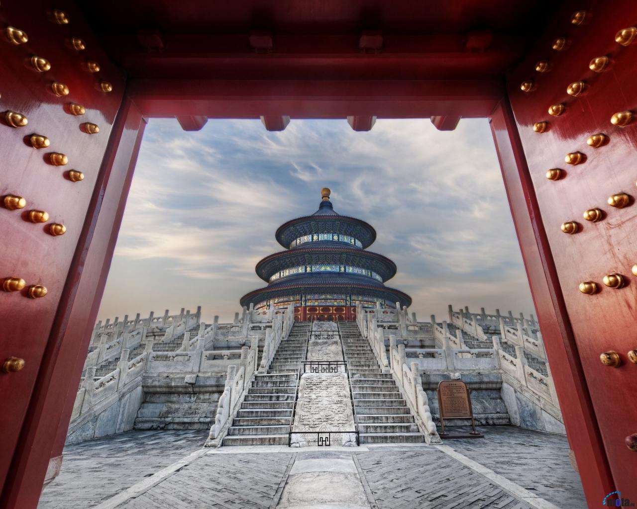Wallpaper Forbidden City Beijing China X