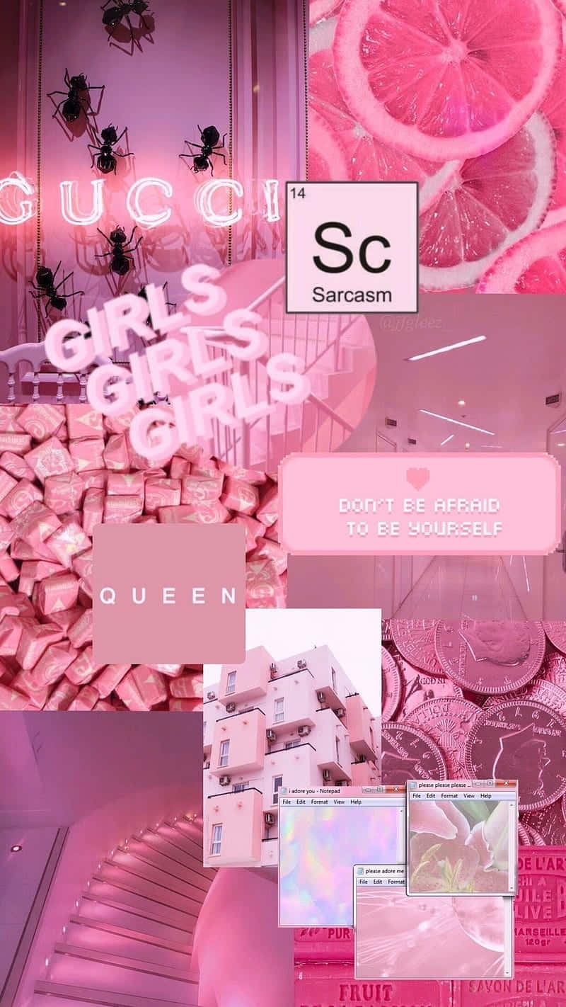 Preppy Girl Aesthetic Wallpaper