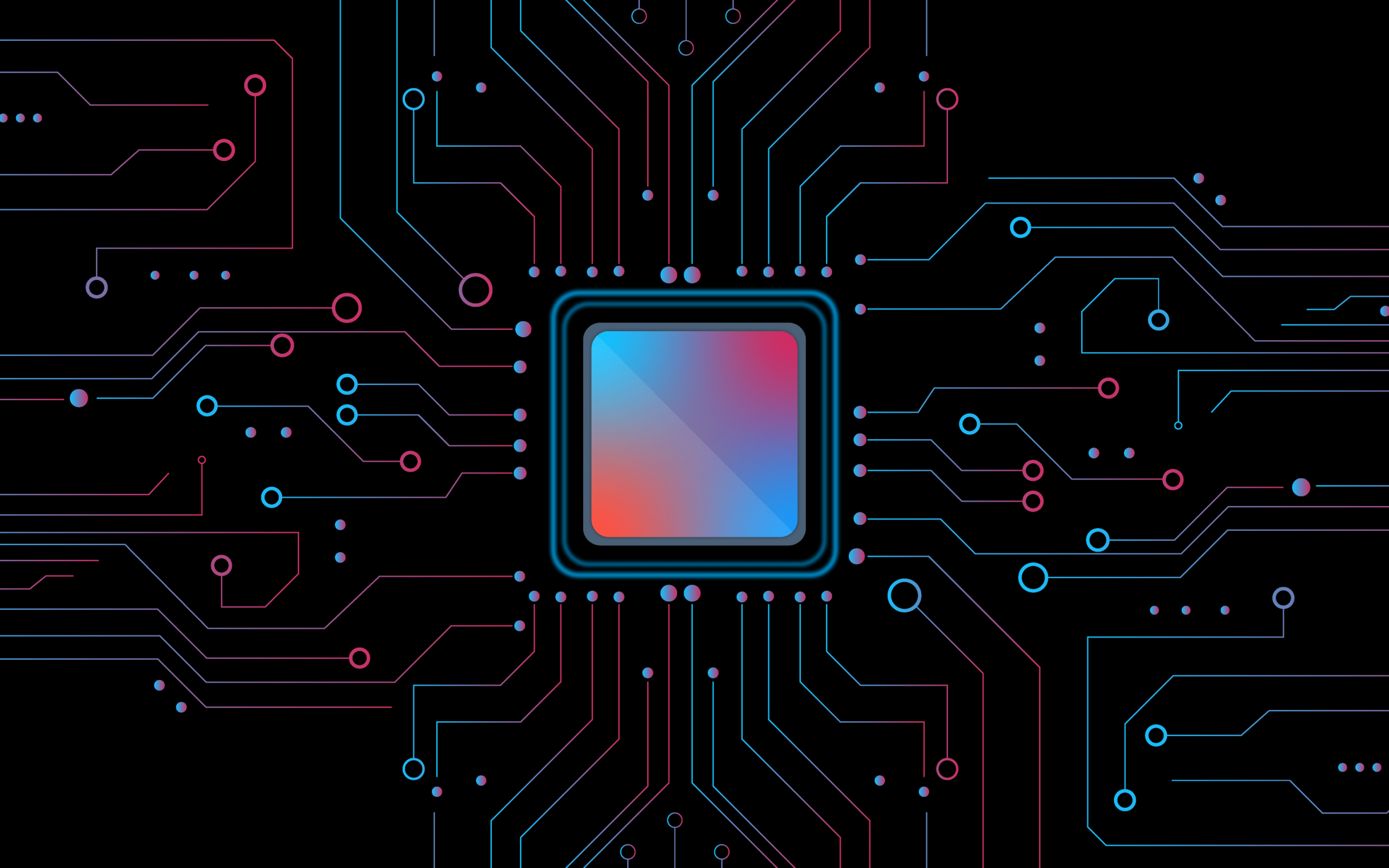 Computer Chip Cpu Wallpaper